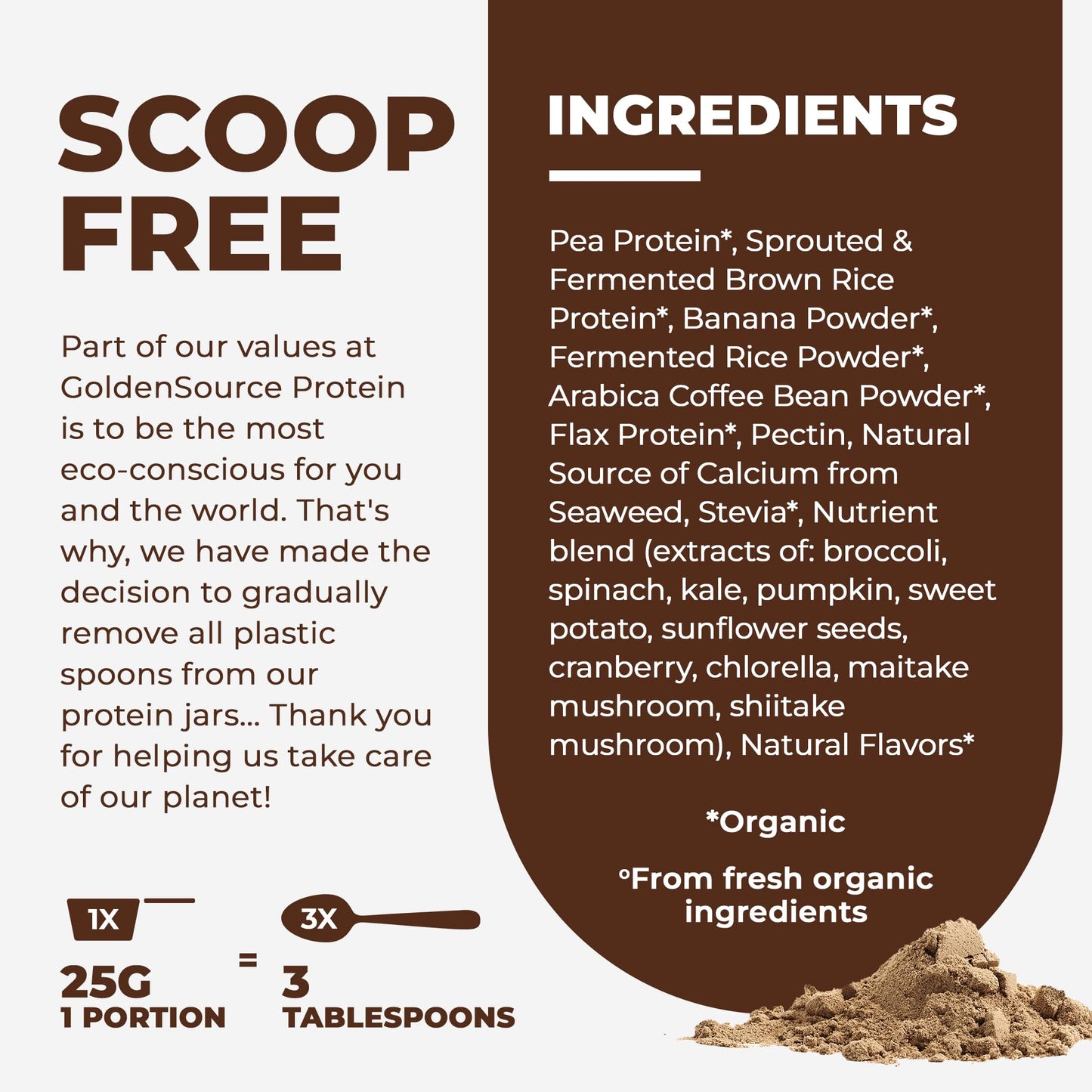 Coffee - Organic Plant-Based Protein Mix