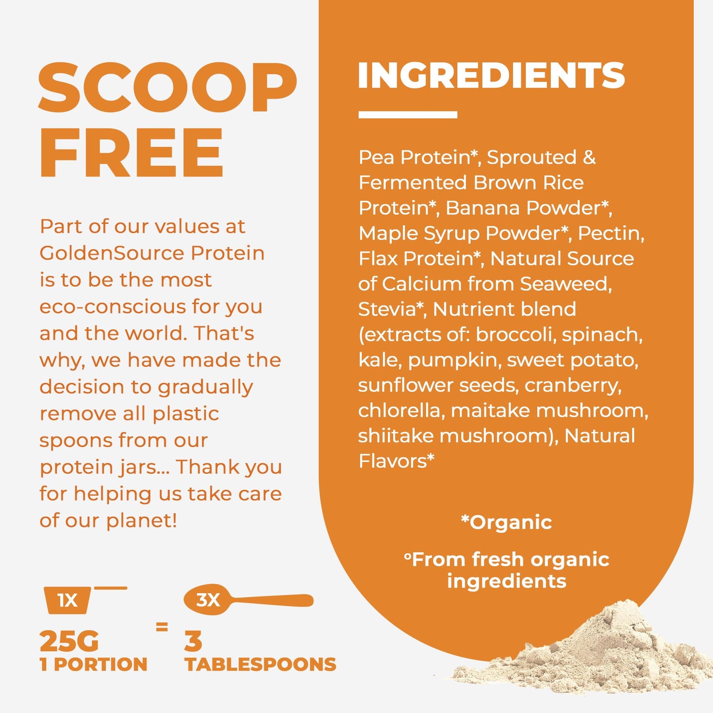 Maple - Organic Plant-Based Protein Mix