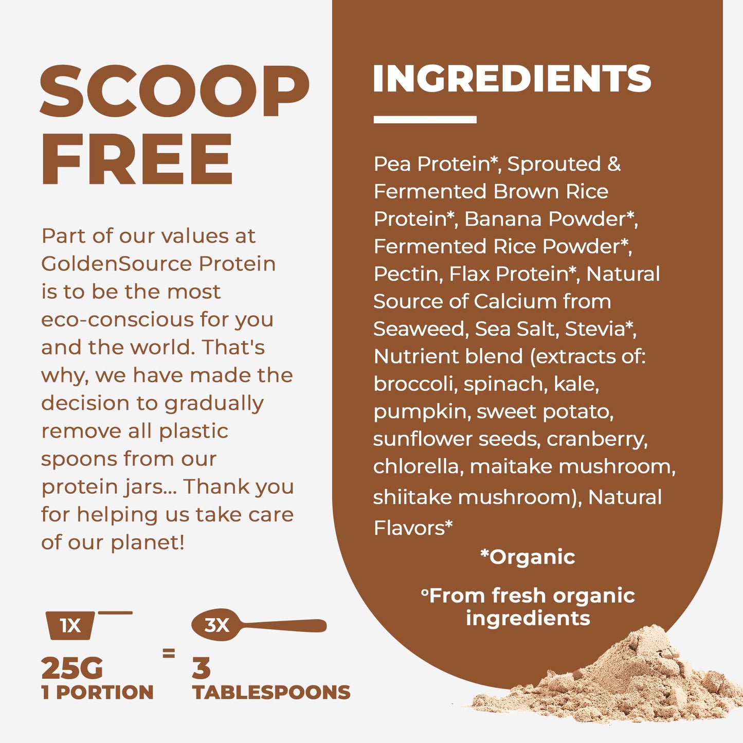 Salted Caramel - Organic Plant-Based Protein Mix