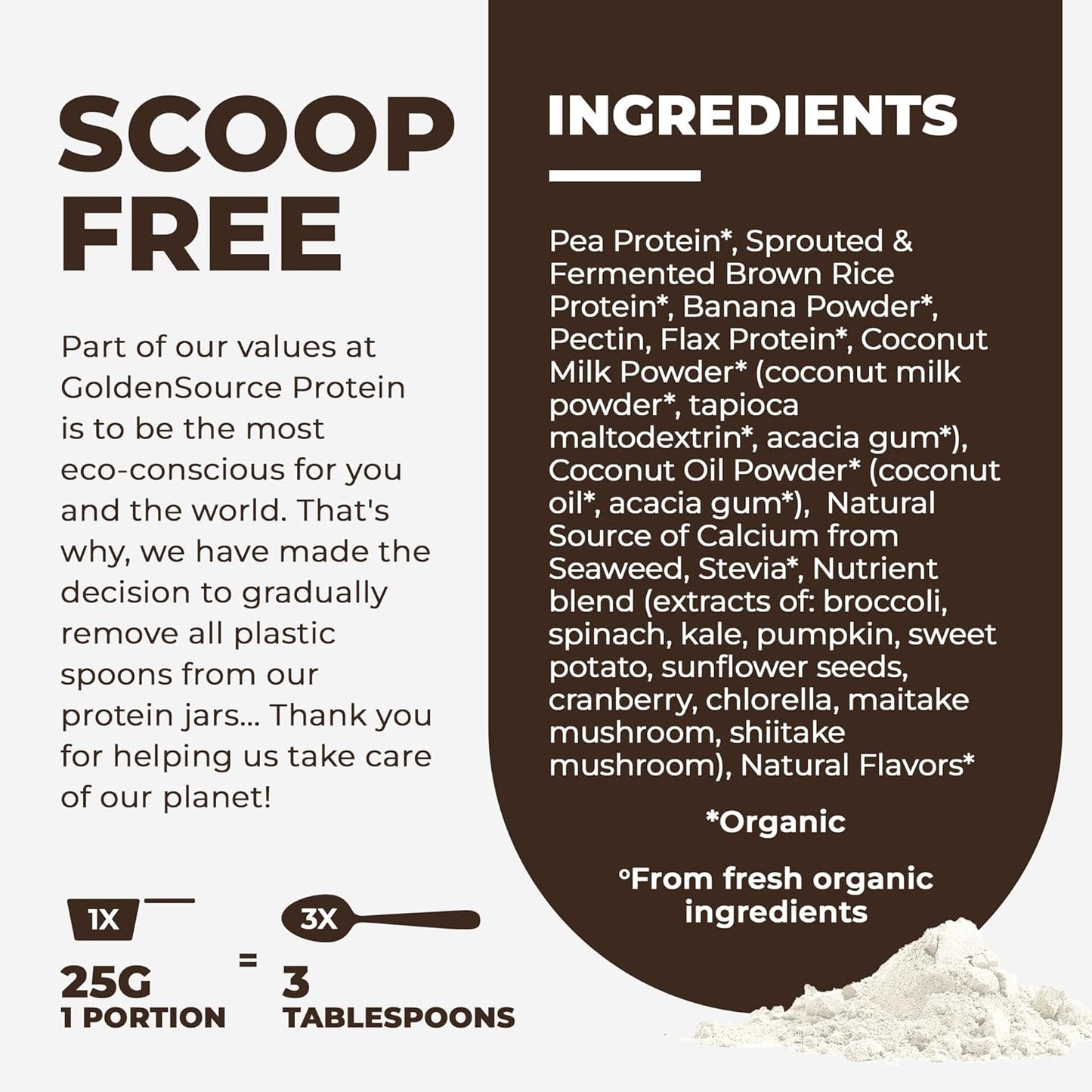 Coconut - Organic Plant-Based Protein Mix