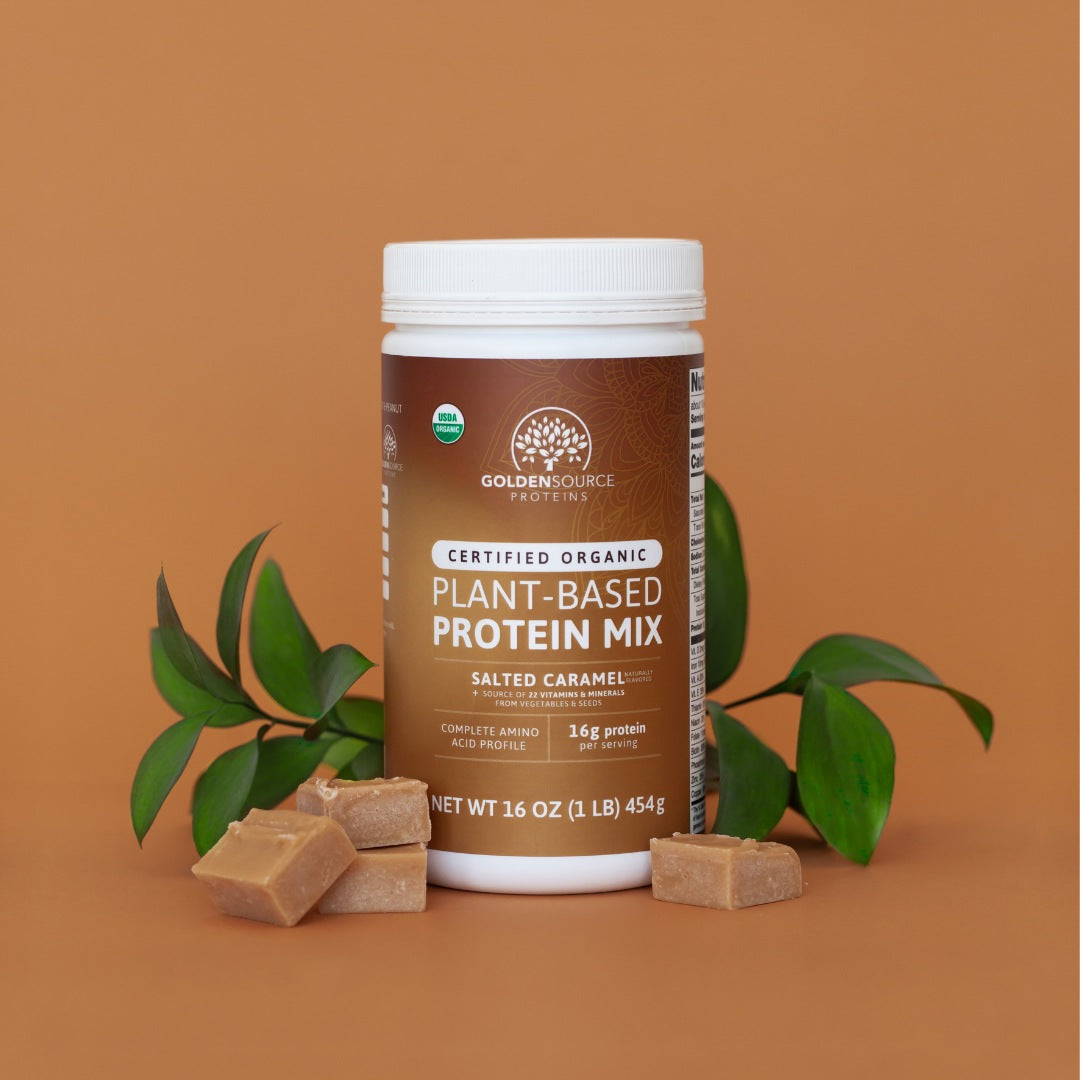 Salted Caramel - Organic Plant-Based Protein Mix