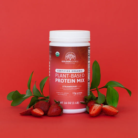 Strawberry - Organic Plant-Based Protein Mix