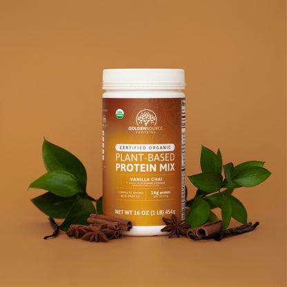 Vanilla Chai - Organic Plant-Based Protein Mix